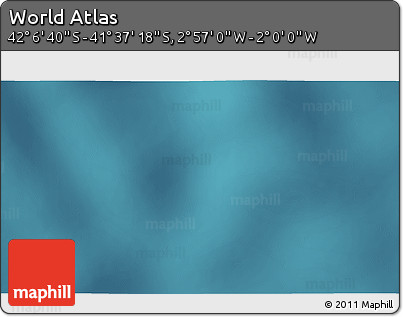 Satellite 3D Map of the Area around 41° 51' 59" S, 2° 28' 30" W