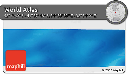Physical Panoramic Map of the Area around 41° 51' 59" S, 32° 22' 30" E