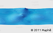 Political Panoramic Map of the area around 41° 51' 59" S, 36° 37' 30" E