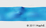 Shaded Relief Panoramic Map of the area around 41° 51' 59" S, 36° 37' 30" E