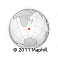 Outline Map of the Area around 41° 51' 59" S, 38° 19' 30" E, rectangular outline