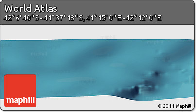 Satellite Panoramic Map of the Area around 41° 51' 59" S, 41° 43' 30" E