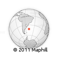 Outline Map of the Area around 41° 51' 59" S, 48° 22' 30" W, rectangular outline