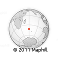Outline Map of the Area around 41° 51' 59" S, 59° 34' 30" E, rectangular outline