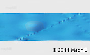 Physical Panoramic Map of the area around 41° 51' 59" S, 68° 4' 29" E