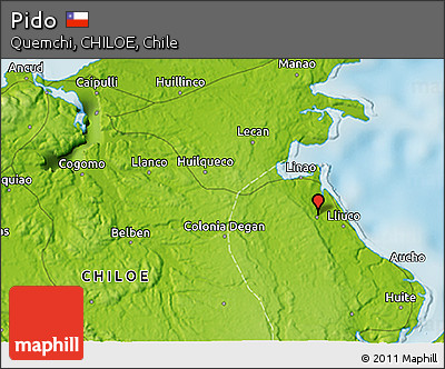 Physical 3D Map of Pido