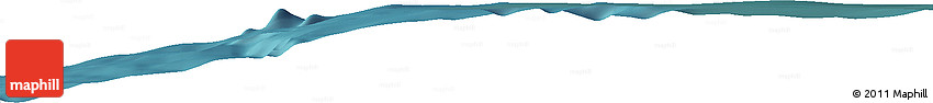 Satellite Horizon Map of the Area around 41° 51' 59" S, 74° 43' 29" W