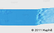 Shaded Relief Panoramic Map of the area around 41° 51' 59" S, 75° 34' 29" W