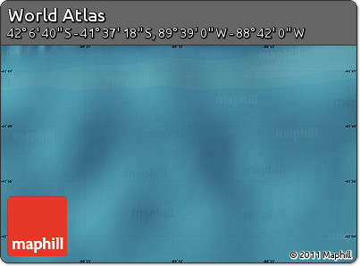 Satellite Map of the Area around 41° 51' 59" S, 89° 10' 30" W