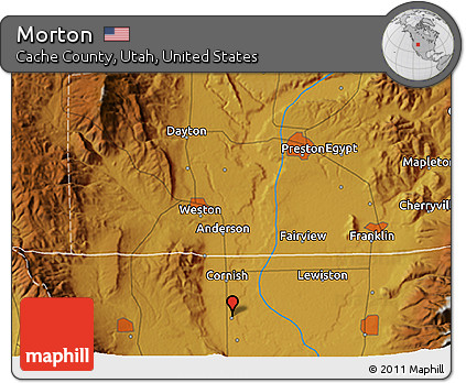 Physical 3D Map of Morton