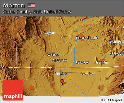 Physical 3D Map of Morton