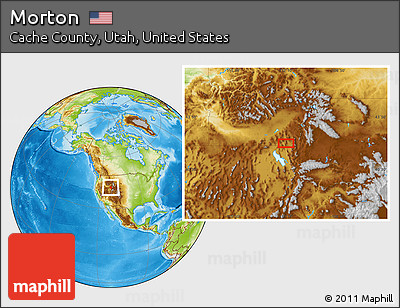 Physical Location Map of Morton