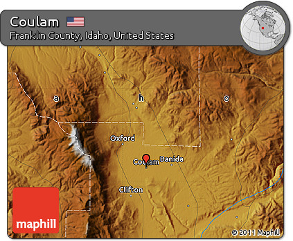 Physical Map of Coulam