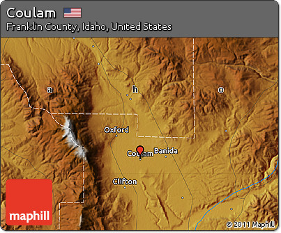 Physical Map of Coulam