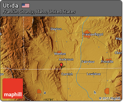 Physical Map of Utida