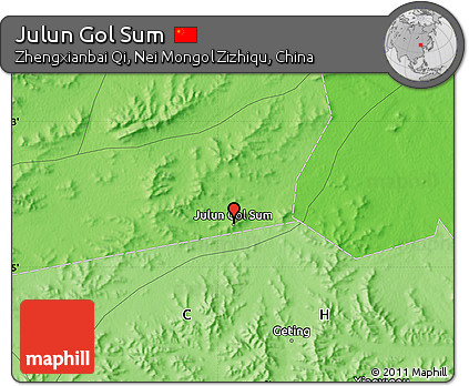 Political Map of Julun Gol Sum