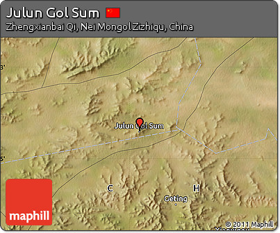 Satellite Map of Julun Gol Sum