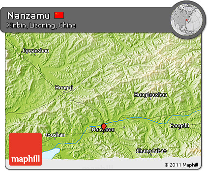 Physical 3D Map of Nanzamu