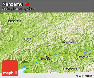 Physical 3D Map of Nanzamu