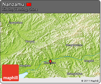 Physical 3D Map of Nanzamu