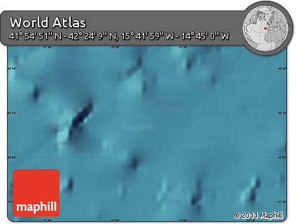 Satellite Map of the Area around 42° 9' 30" N, 15° 13' 29" W