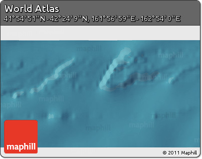Satellite 3D Map of the Area around 42° 9' 30" N, 162° 25' 30" E