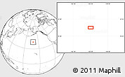 Blank Location Map of the area around 42° 9' 30" N, 162° 16' 30" W