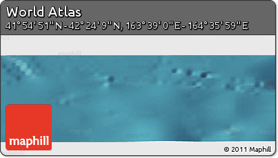 Satellite Panoramic Map of the Area around 42° 9' 30" N, 164° 7' 30" E