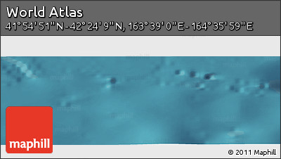 Satellite Panoramic Map of the Area around 42° 9' 30" N, 164° 7' 30" E