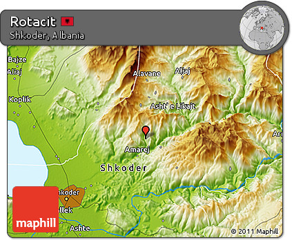 Physical 3D Map of Rotacit