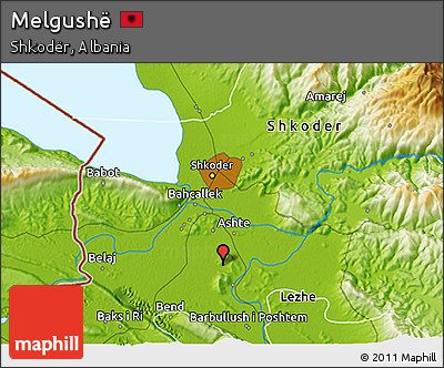 Physical 3D Map of Melgushë