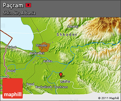 Physical 3D Map of Paçram
