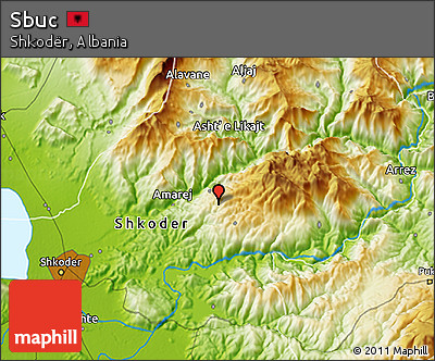 Physical 3D Map of Sbuc