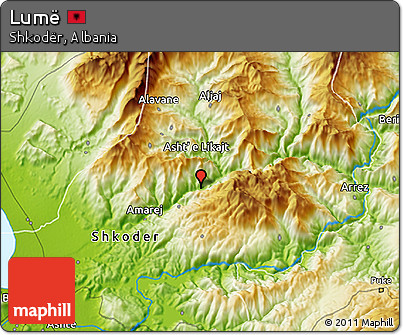 Physical 3D Map of Lumë