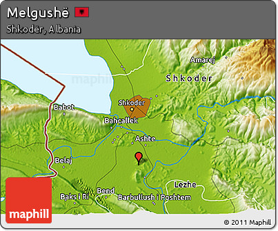 Physical 3D Map of Melgushë