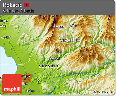 Physical 3D Map of Rotacit
