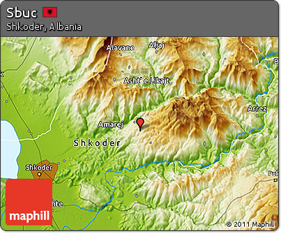 Physical 3D Map of Sbuc