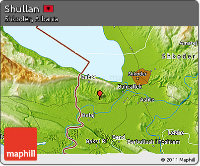 Physical 3D Map of Shullan