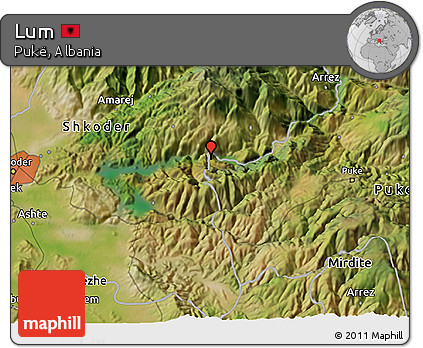Satellite 3D Map of Lum