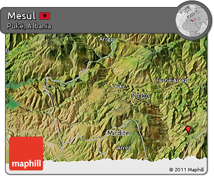 Satellite 3D Map of Mesul