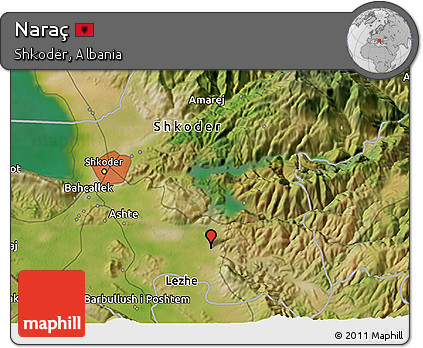 Satellite 3D Map of Naraç
