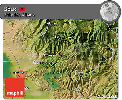 Satellite 3D Map of Sbuc