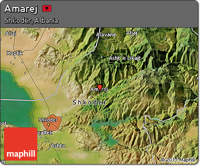 Satellite 3D Map of Amarej