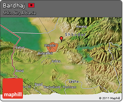 Satellite 3D Map of Bardhaj