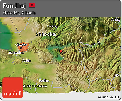 Satellite 3D Map of Fundhaj