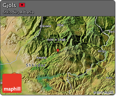 Satellite 3D Map of Gjols