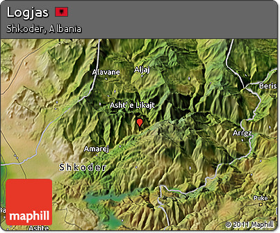 Satellite 3D Map of Logjas