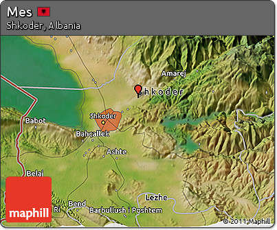 Satellite 3D Map of Mes