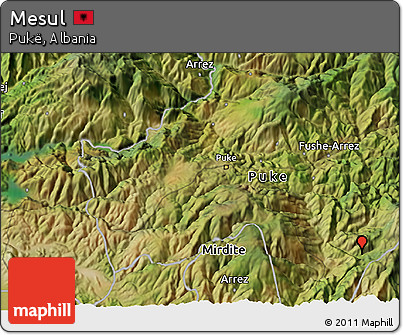Satellite 3D Map of Mesul