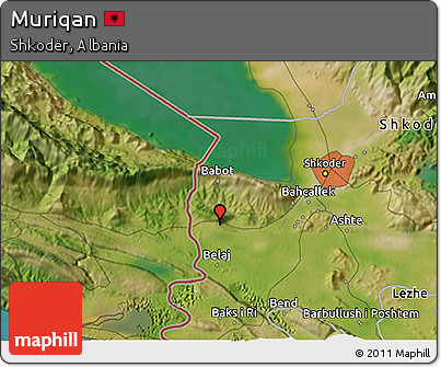 Satellite 3D Map of Muriqan